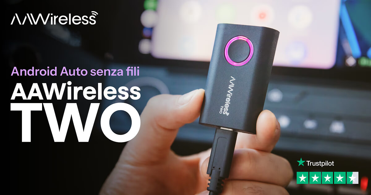 Adattatore Android Auto Wireless - AAWireless